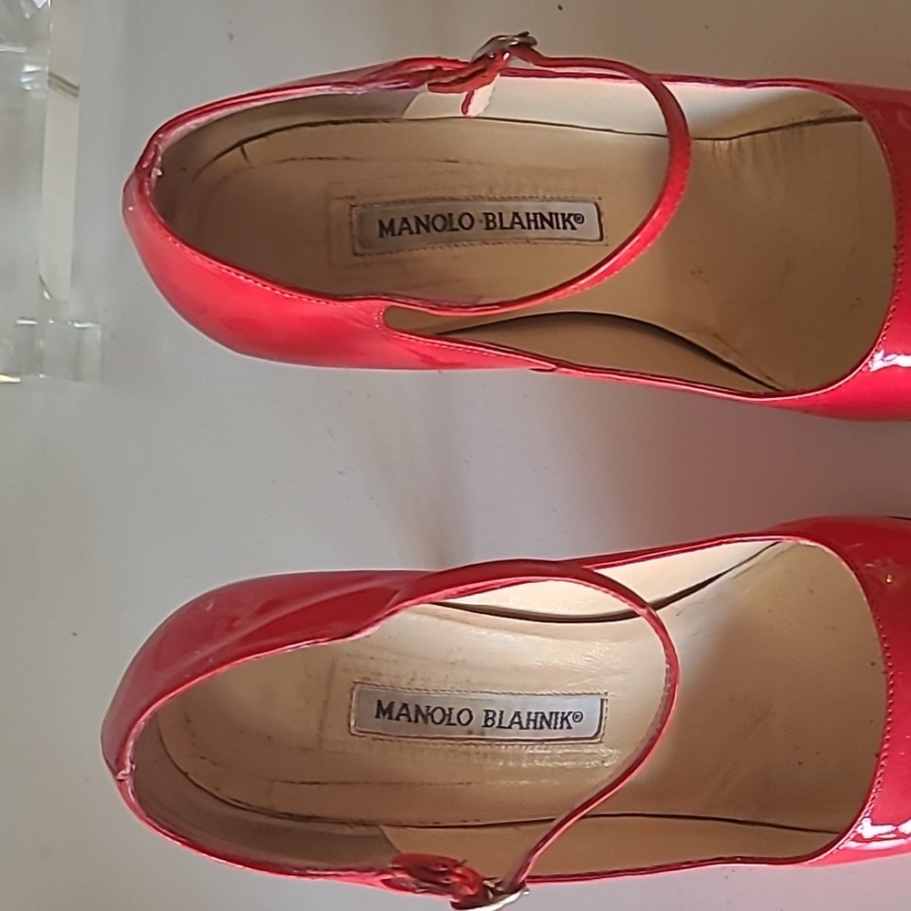 MANOLO BLAHNIK Red Heels - Picture 11 of 13